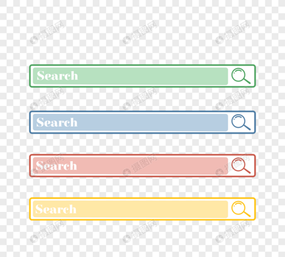 简单实用网页搜索框图片
