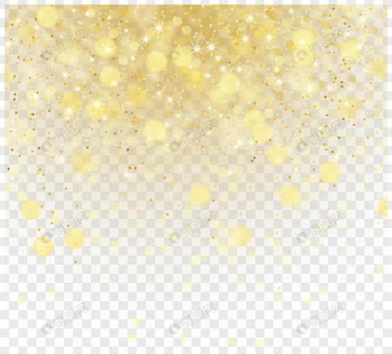 金色豪华闪光金粉光效果边框图片