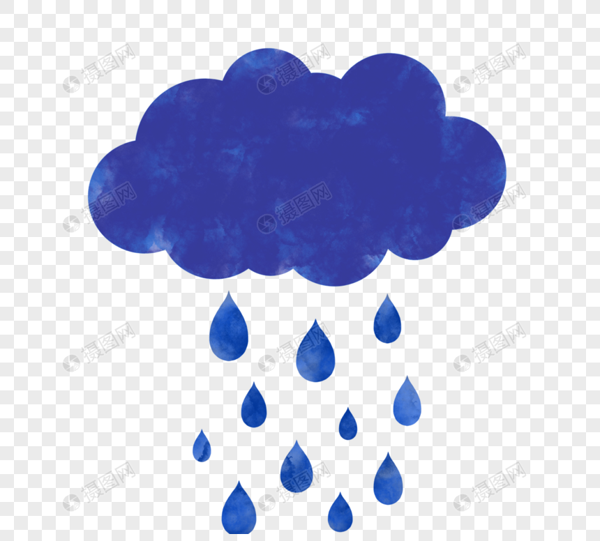 下雨天气使云雾蒙蒙元素素材下载 正版素材 摄图网