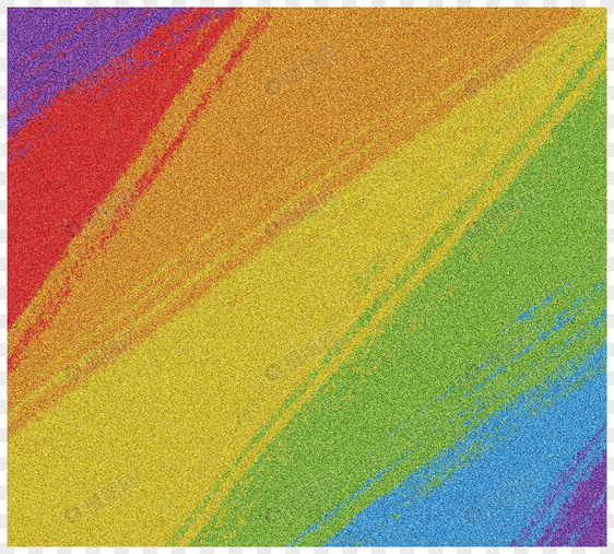 磨砂笔刷彩虹条纹质感图片