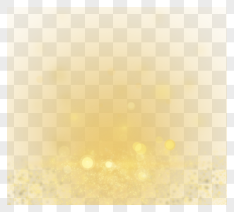 金色光斑飞散元素图片