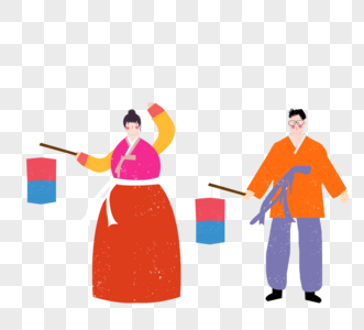 浅色手拉例证,新年活动灯笼例证图片素材