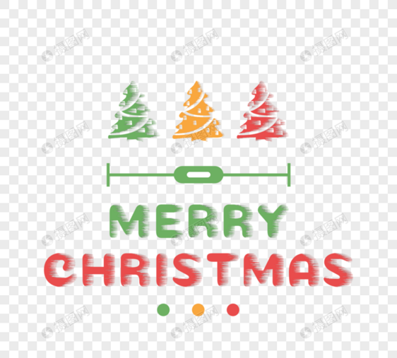 圣诞英语字母设计元素图片