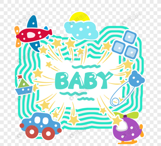 babyshower装饰图片