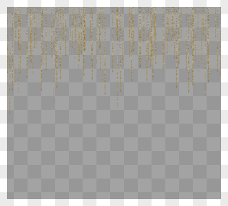 金色金光闪闪黄色流苏线条低垂元素图片
