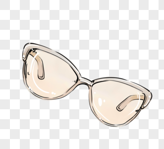 墨镜眼镜太阳镜卡通图片