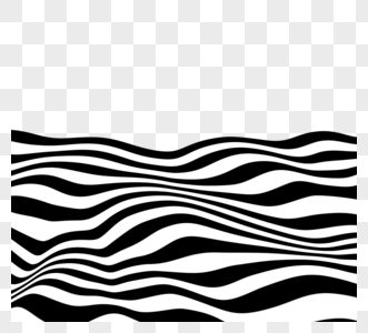 电光水波纹3d视错觉黑白波纹素材