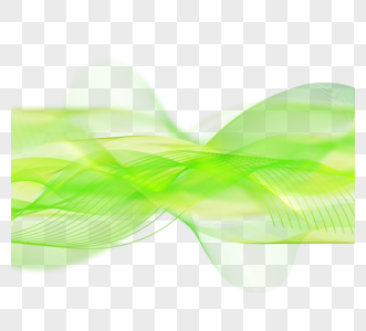 绿色创意质感科技线条图片