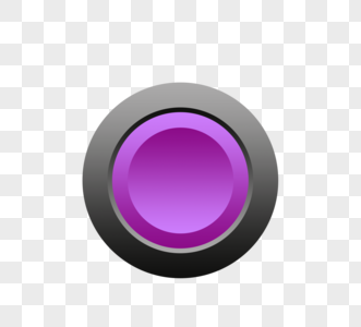紫色游戏按钮开关卡通图片