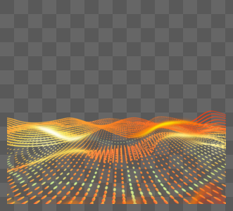 抽象波动光感大数据图片