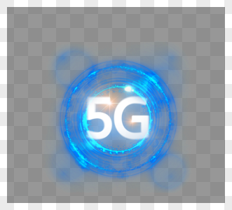 现代商业5G网络元素高清图片