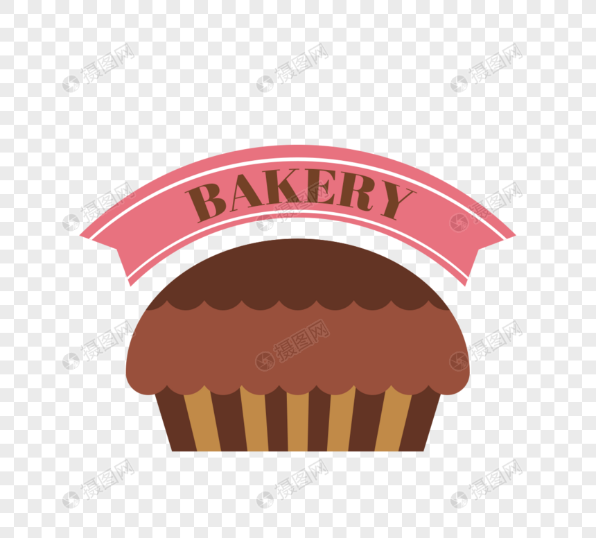 蛋糕甜点面包店标签图片