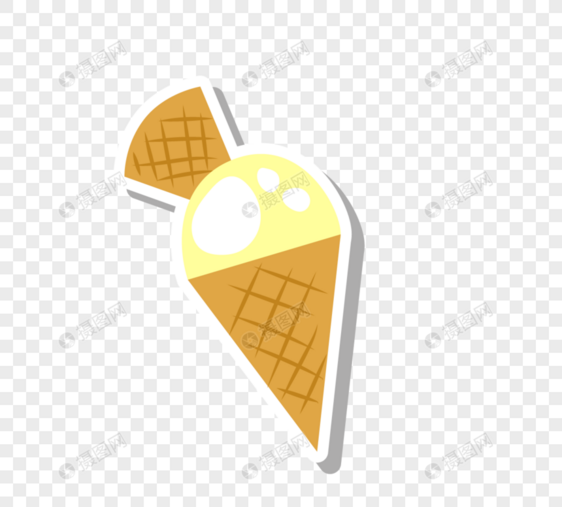 冰淇淋冰淇淋可爱卡通食品图片
