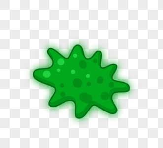 绿色史莱姆病毒病菌细菌图片