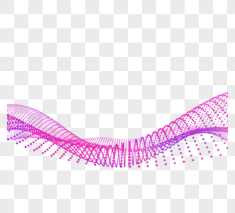 渐变技术波纹抽象光效起伏线图片