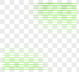 绿色线条几何曲线元素图片