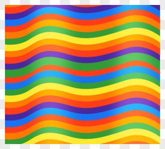 彩色波纹波浪立体抽象图片