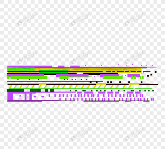 故障风格像素损坏文本边框图片