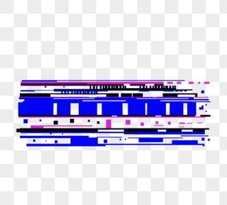 故障风格信号干扰文本边框图片