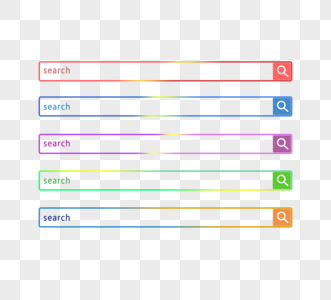 网页搜索框ui元素图片