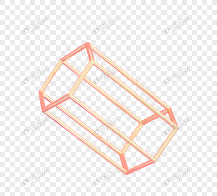 八棱柱几何形体立体图形元素素材下载 正版素材 摄图网 八棱柱几何形体立体图形元素素材下载 正版素材 摄图网