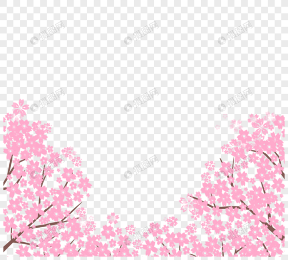 浪漫可爱粉色樱花图片
