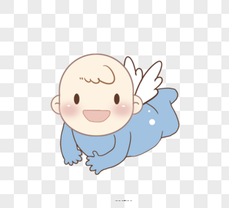 儿童手绘矢量可爱可爱手绘矢量婴儿素材