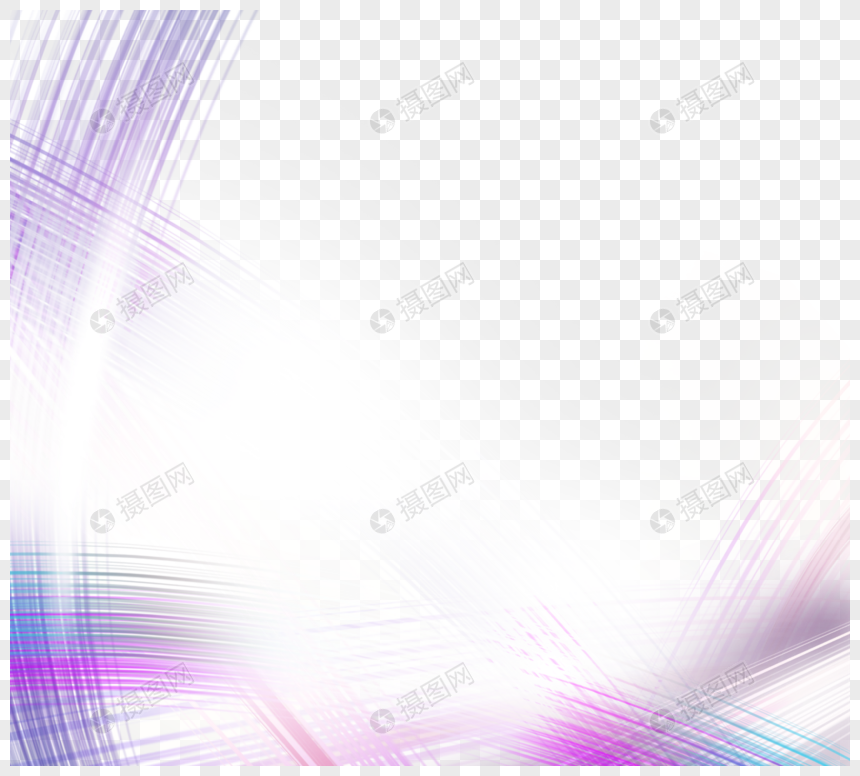 彩色波点曲线渐变元素图片