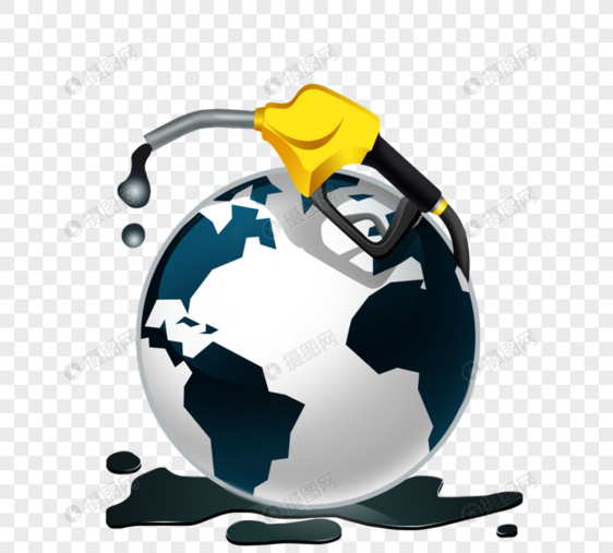 石油工业地球装饰图片