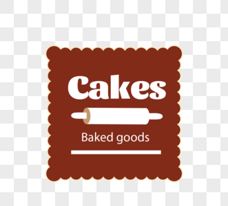 甜点糕点卡蛋糕广告牌高清图片