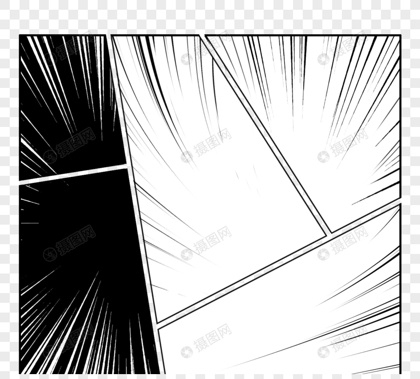 波普风格黑色线条漫画分镜元素素材下载 正版素材 摄图网 波普风格黑色线条漫画分镜元素素材下载 正版素材 摄图网