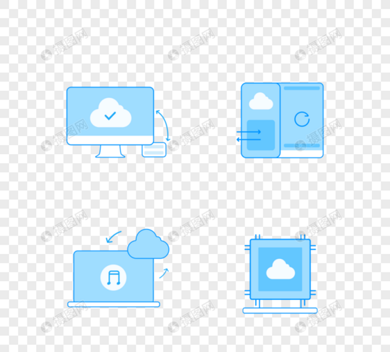 计算机云数据图片