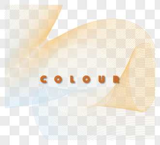 几何渐变线条彩色元素高清图片