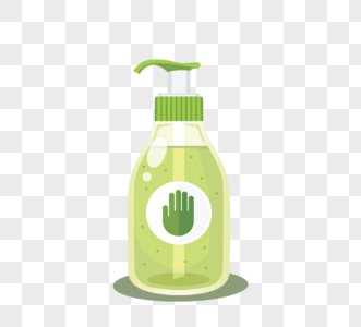 绿色洗漱用品洗手液清洁图片