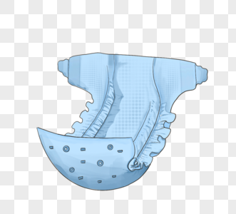 扁平纸尿裤图片