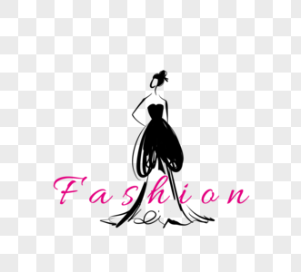 创意优雅女人logo标志图片