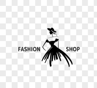 女人裙子创意logo标志图片素材