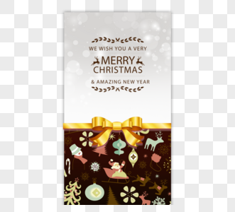 标签设计圣诞元素图片
