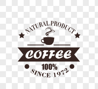 咖啡杯标签标题广告标题图片