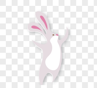 卡通可爱复活节兔子图片