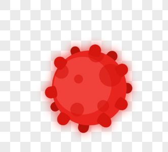 禁止驶入红色红色病毒病菌细菌素材