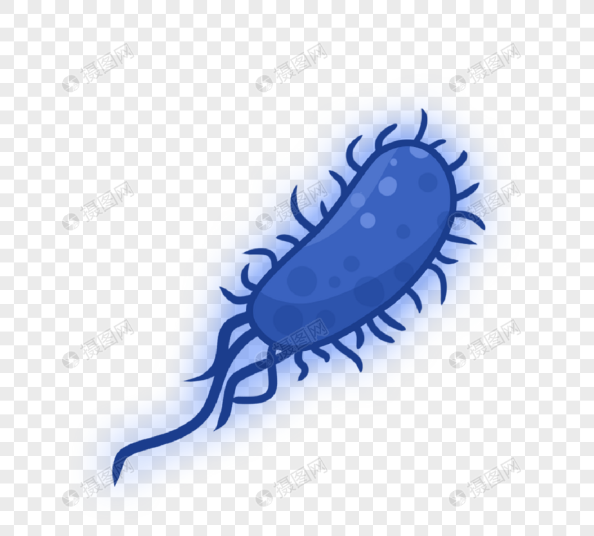 蓝色线状病菌细菌