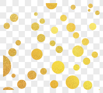 创意渐变色金色漂浮小圆点图片