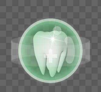 牙齿保护绿色泡沫图片
