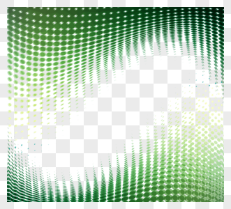 绿色几何渐变边框抽象元素图片