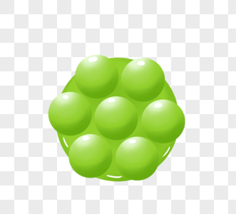 绿色球体糖果图片