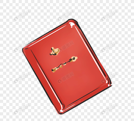红色记事本笔记本图片