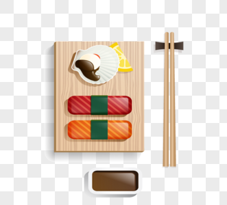 日本传统食品元素图片