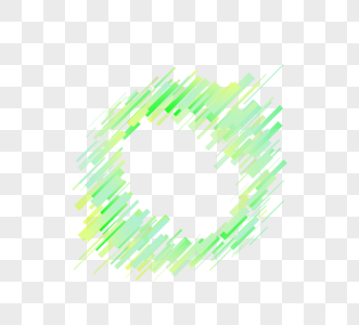 绿色速度动态边框图片