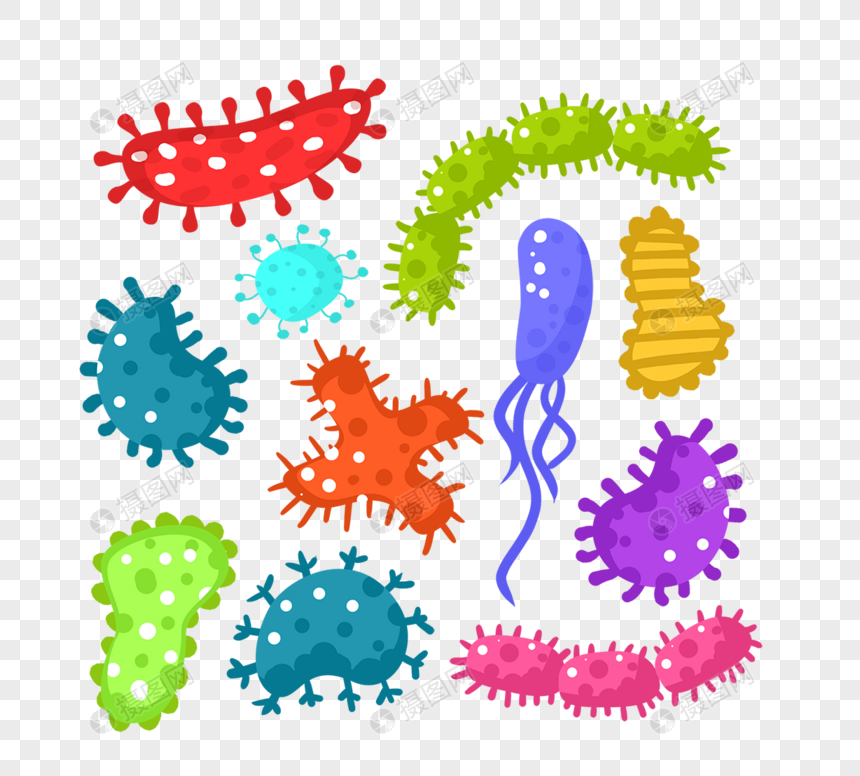 细菌病毒微生物冠狀病毒感染元素素材下载 正版素材 摄图网 细菌病毒微生物冠狀病毒感染元素素材下载 正版素材 摄图网